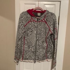 Title Nine Mobetta 60 zip up sweater